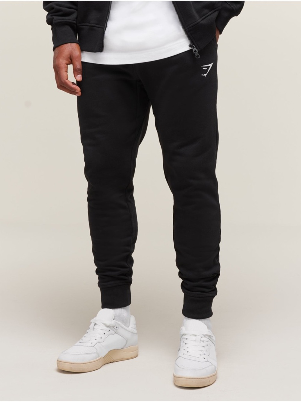Gymshark Black Crest Joggers